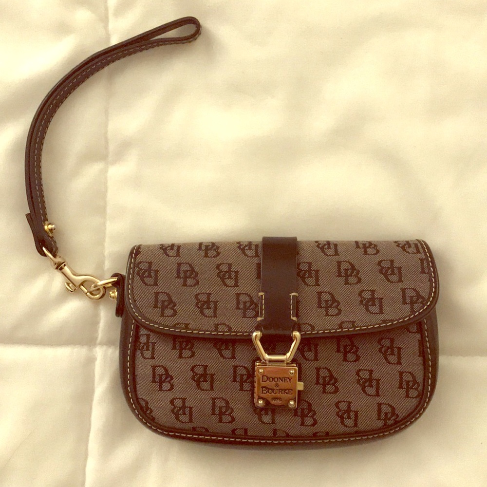 Vintage D&B Wristlet